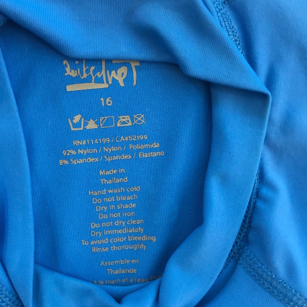 Blue Quicksilver Rashguard - Picture 4 of 4